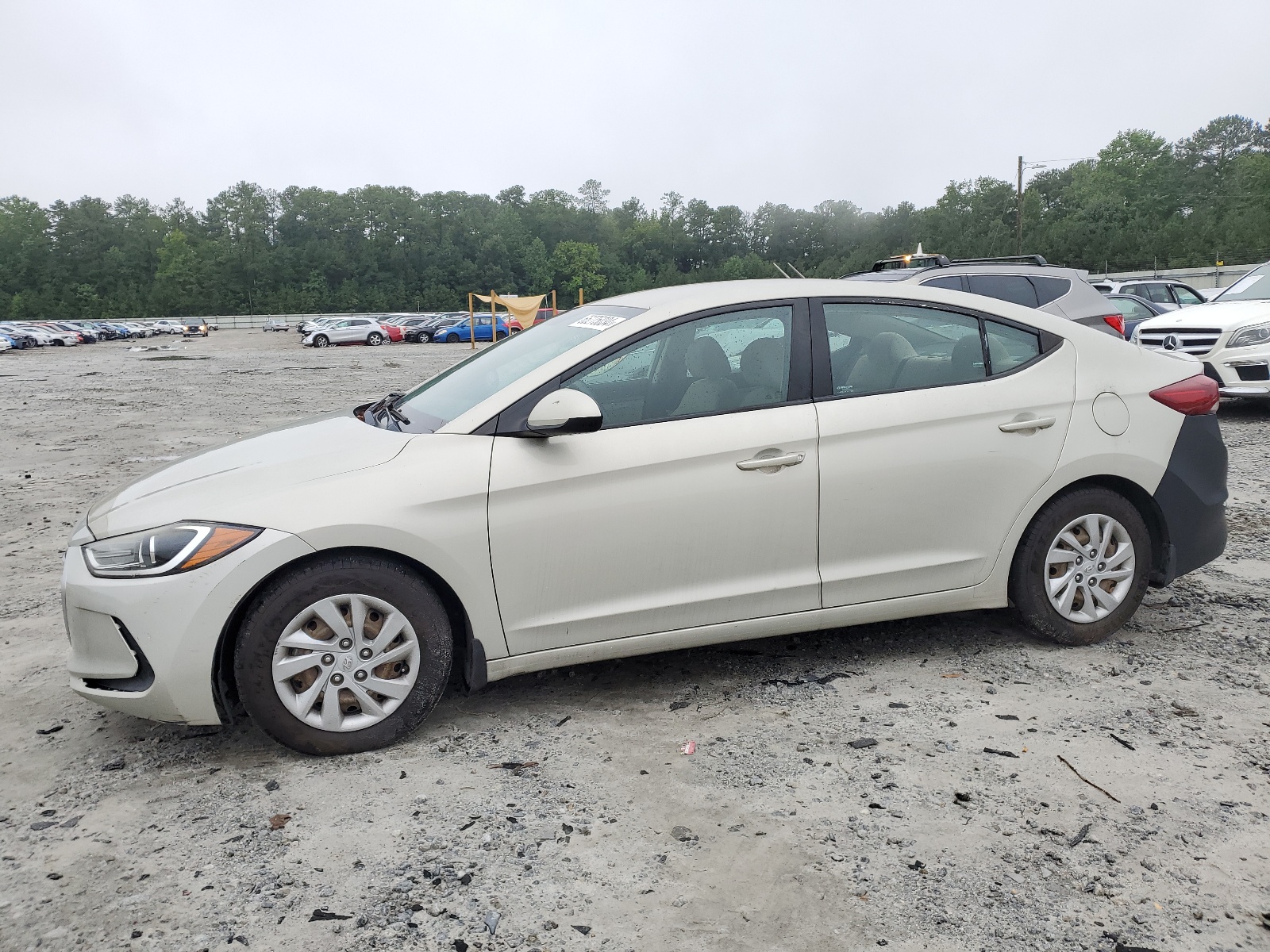 2017 Hyundai Elantra Se vin: KMHD74LF1HU395505