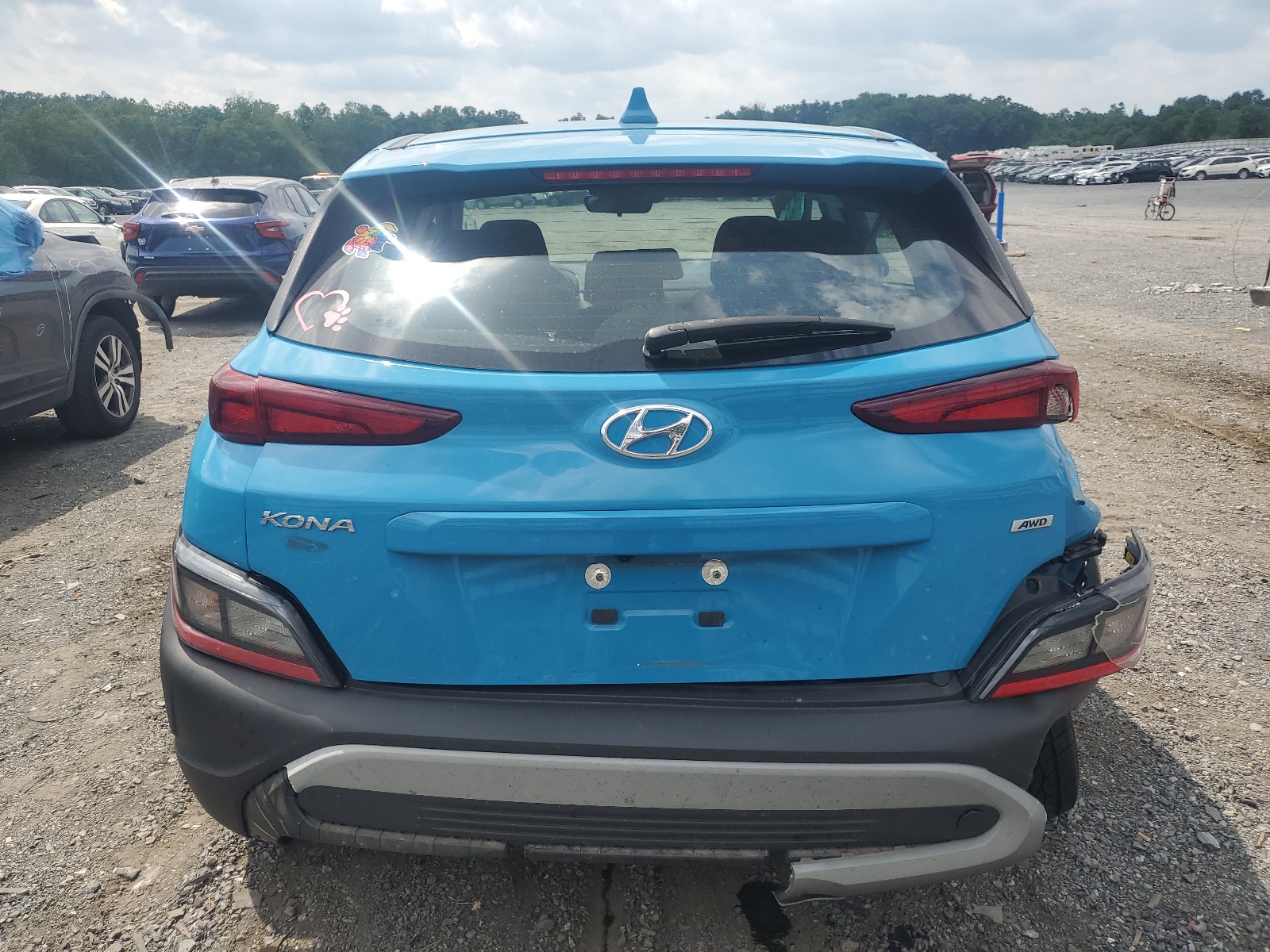 KM8K2CAB9NU841914 2022 Hyundai Kona Sel