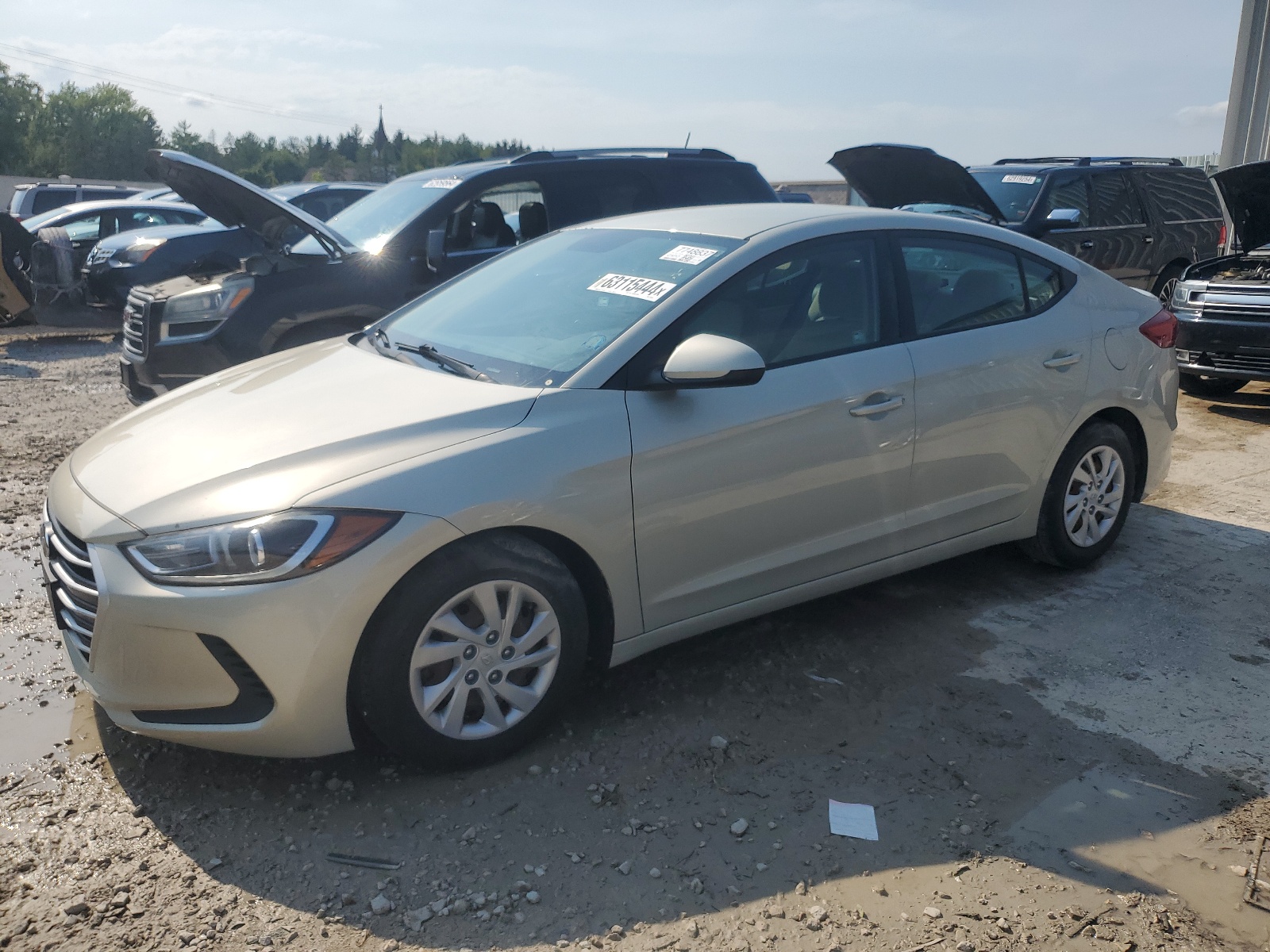 2017 Hyundai Elantra Se vin: 5NPD74LFXHH112128