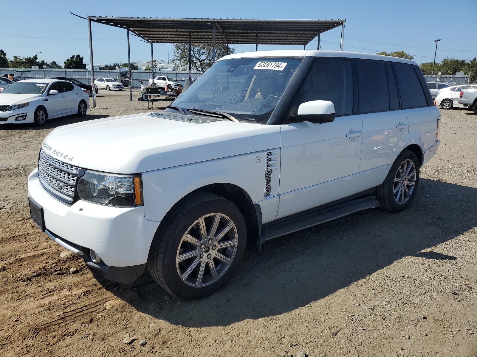 2012 Land Rover Range Rover Hse Luxury vin: SALMF1E43CA361375