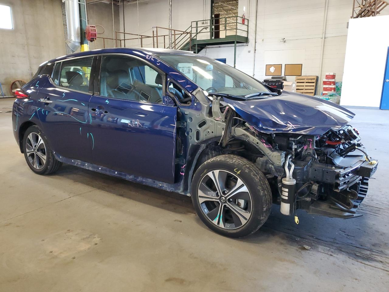 2020 Nissan Leaf Sl Plus VIN: 1N4BZ1DP8LC308800 Lot: 63116924