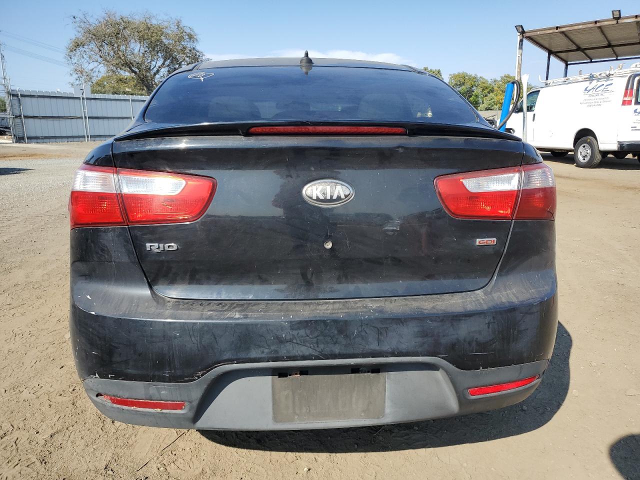 2013 Kia Rio Lx VIN: KNADM4A36D6244306 Lot: 64700434