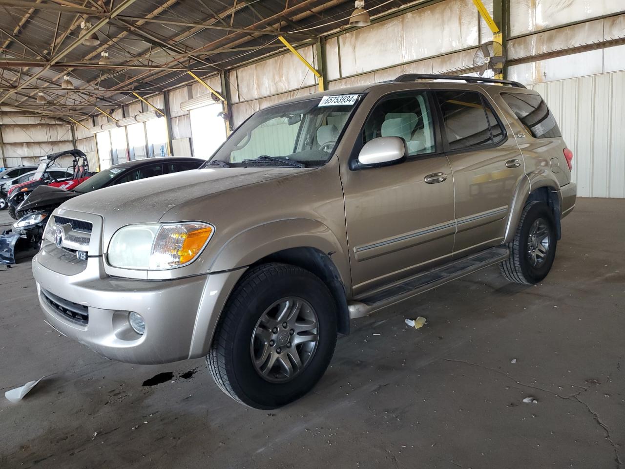 2006 Toyota Sequoia Sr5 VIN: 5TDZT34A76S267953 Lot: 65753934