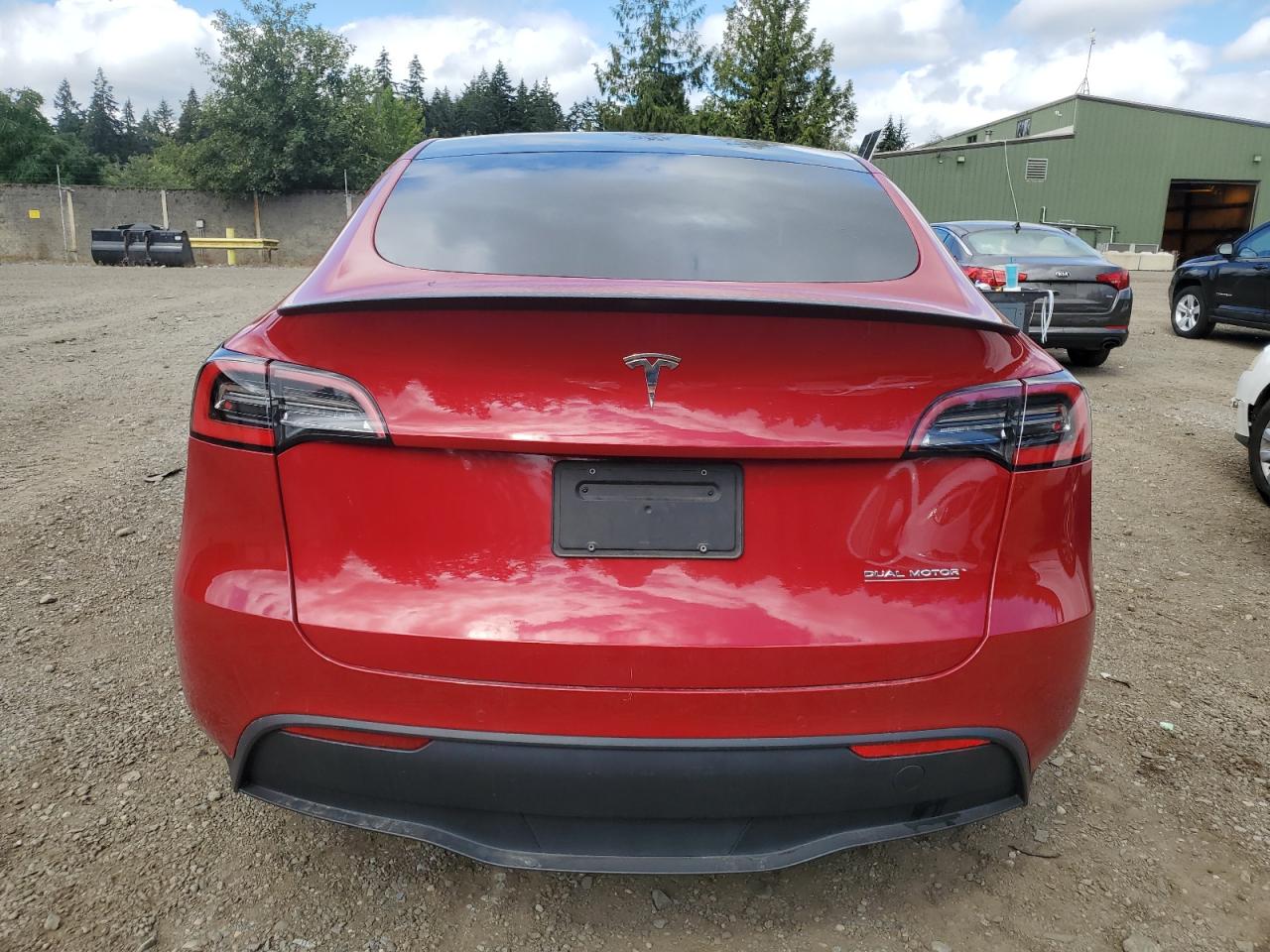 2021 Tesla Model Y VIN: 5YJYGDEF0MF098960 Lot: 64581814