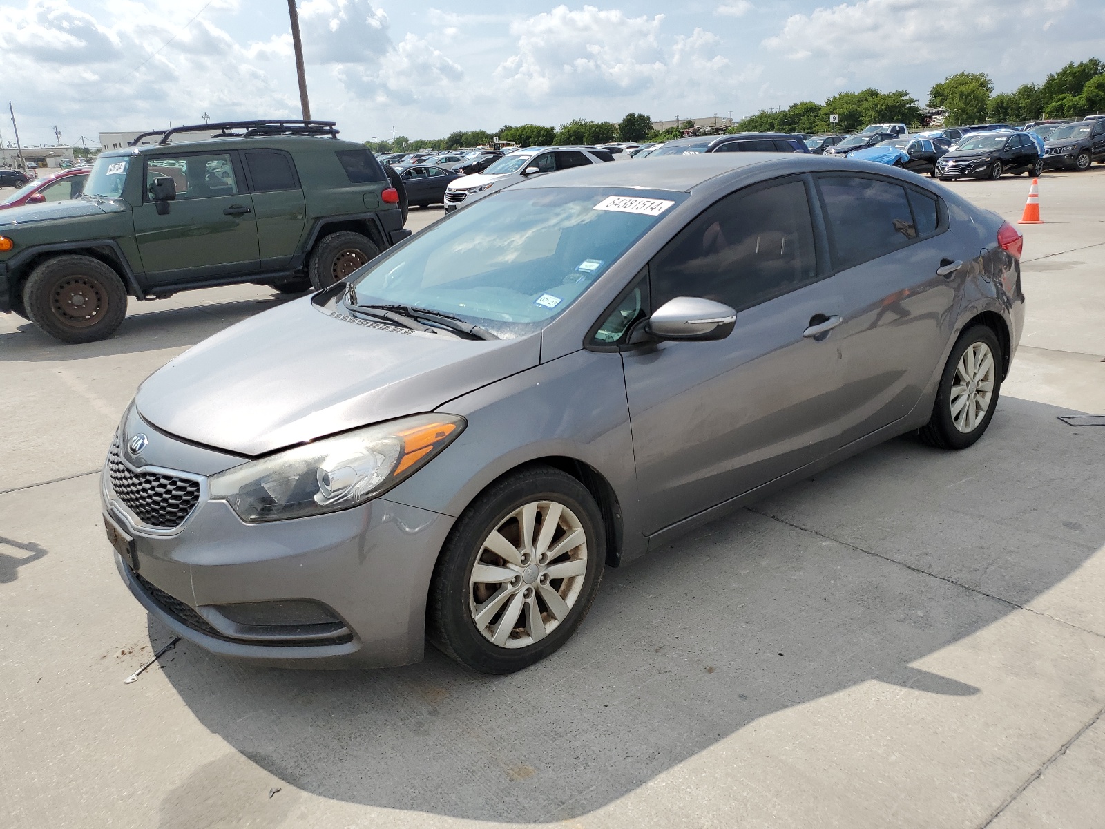 2016 Kia Forte Lx vin: KNAFX4A64G5563272