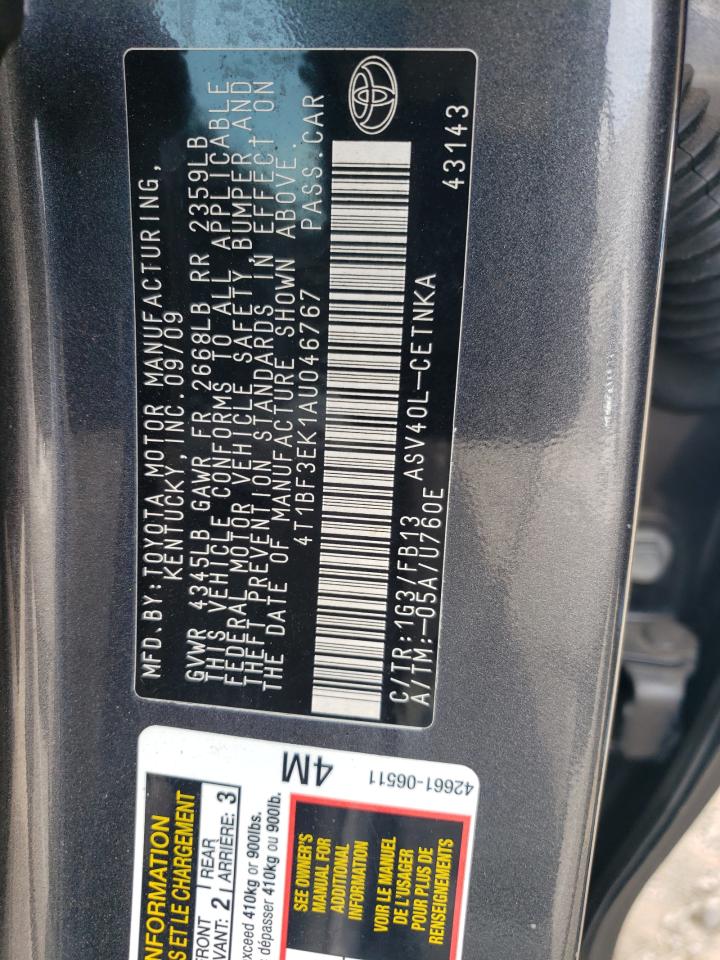 2010 Toyota Camry - Image 12