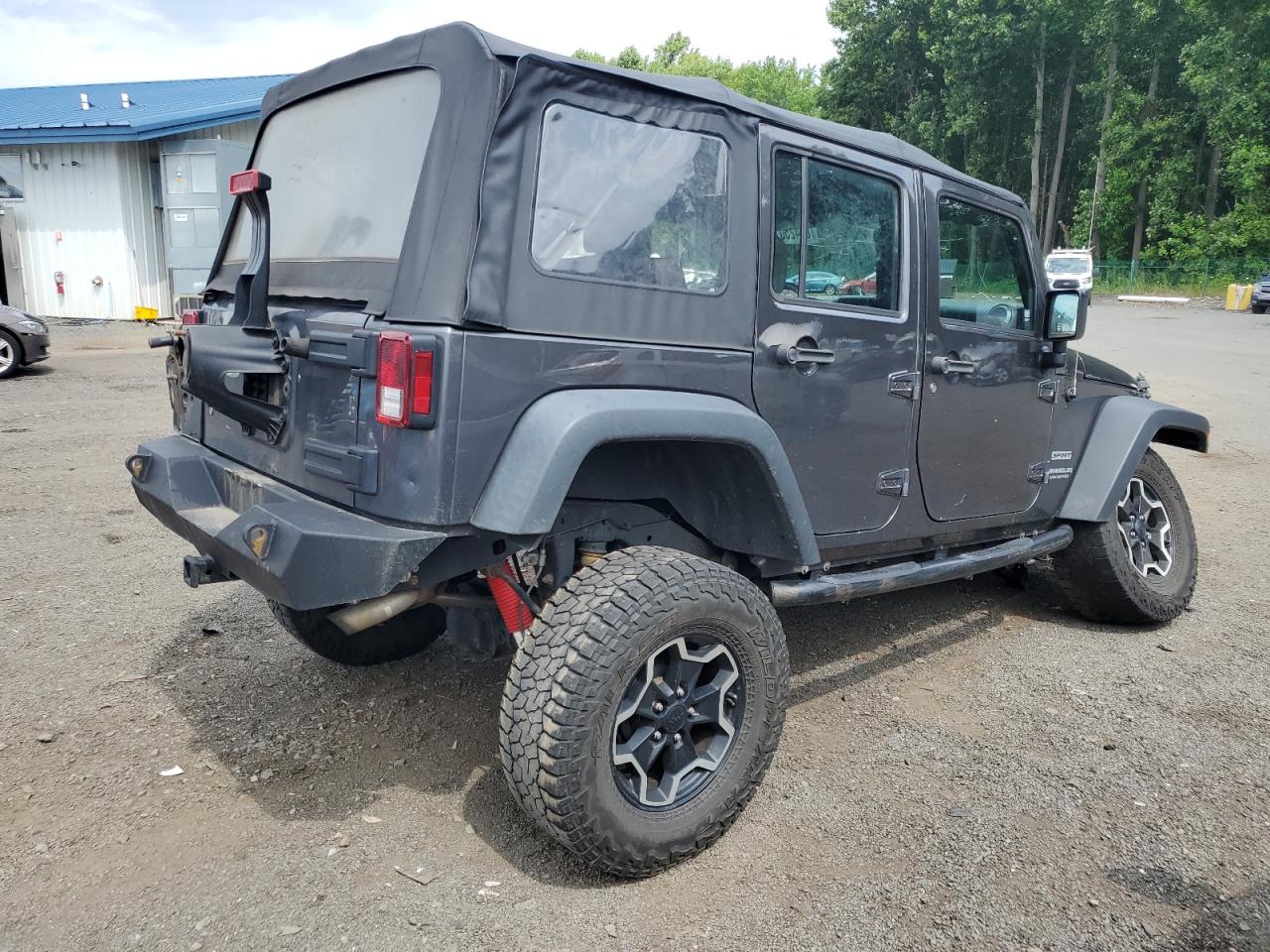 2017 Jeep Wrangler Unlimited Sport VIN: 1C4BJWDG8HL623490 Lot: 63425014