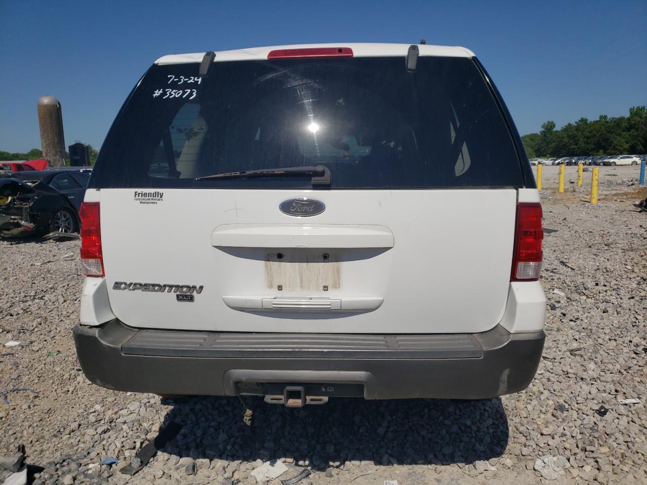 2003 Ford Expedition Xlt VIN: 1FMRU15W33LB83133 Lot: 62461864