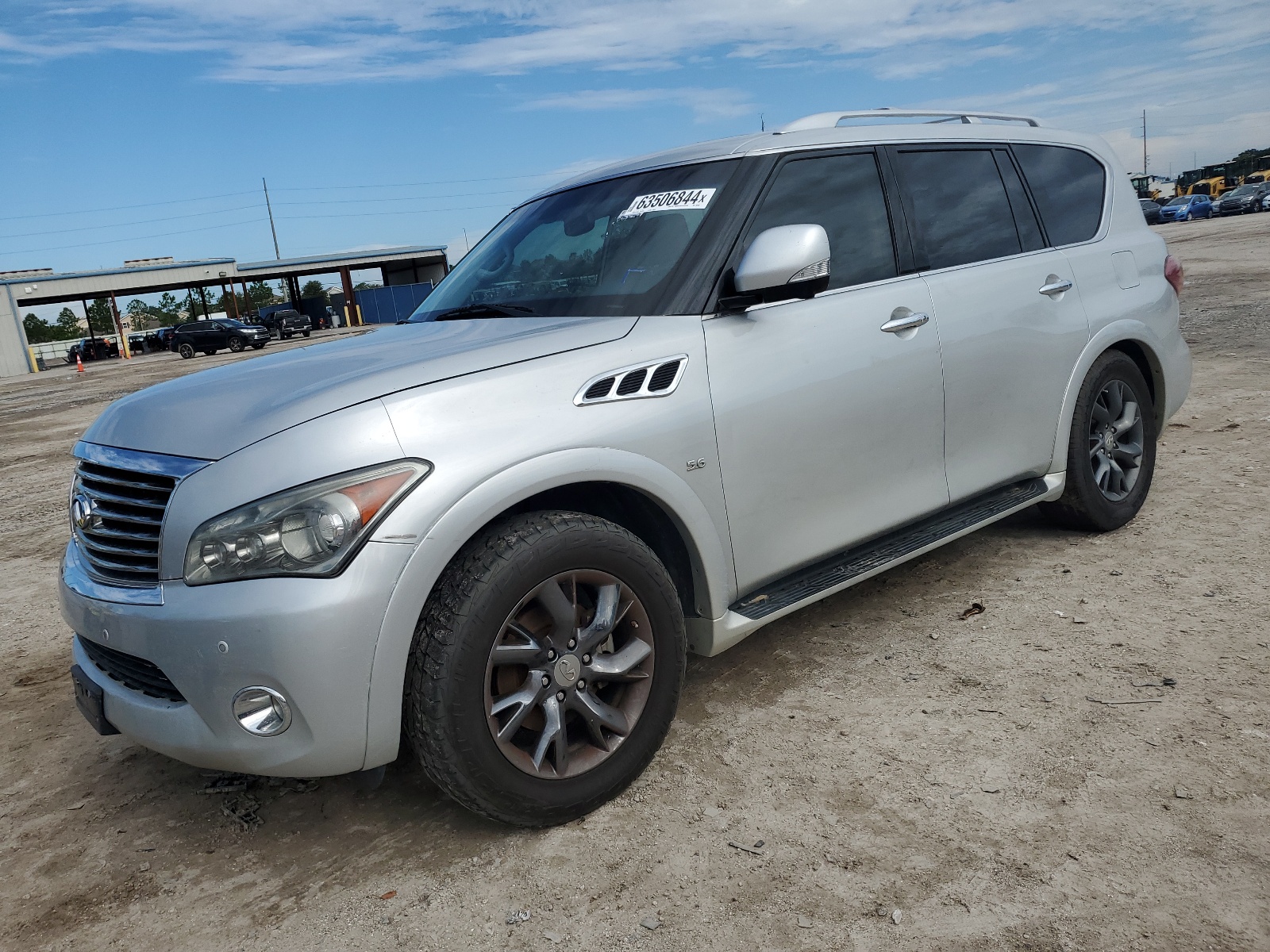 2014 Infiniti Qx80 vin: JN8AZ2NFXE9555130