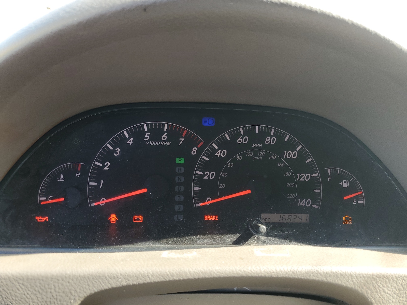 JTDBE32K353031274 2005 Toyota Camry Le