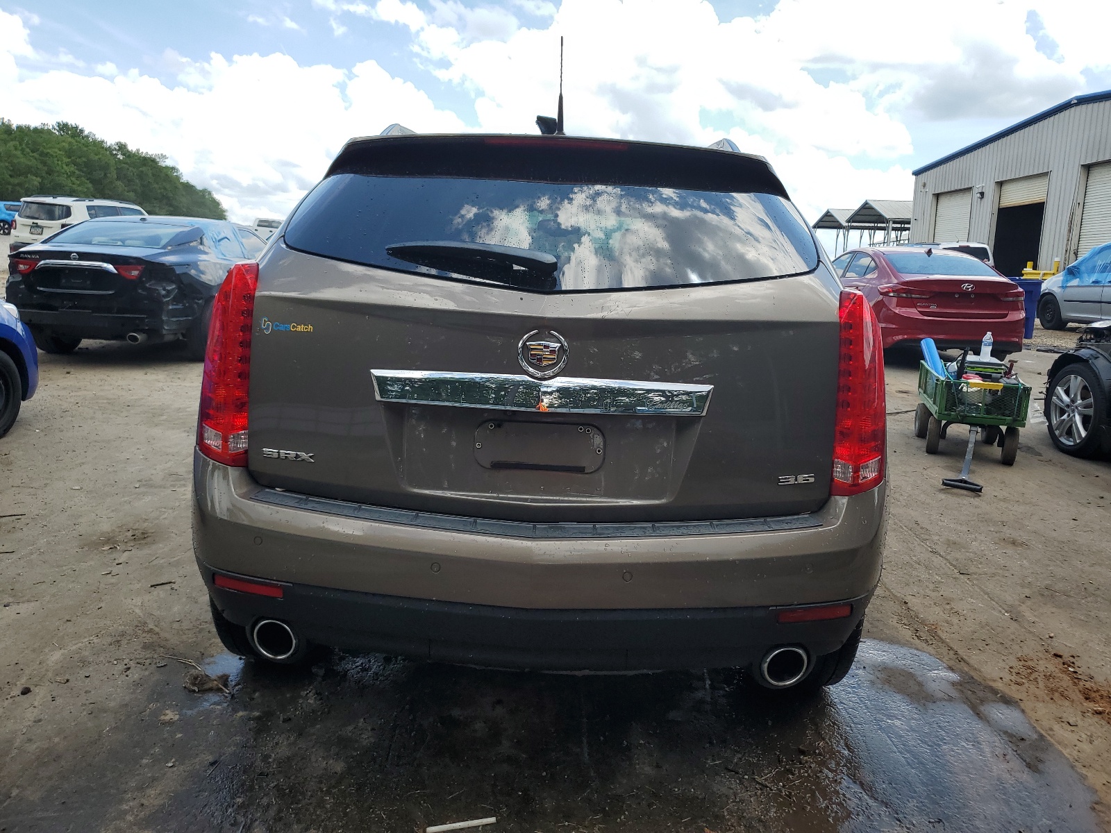 3GYFNBE36ES598499 2014 Cadillac Srx Luxury Collection