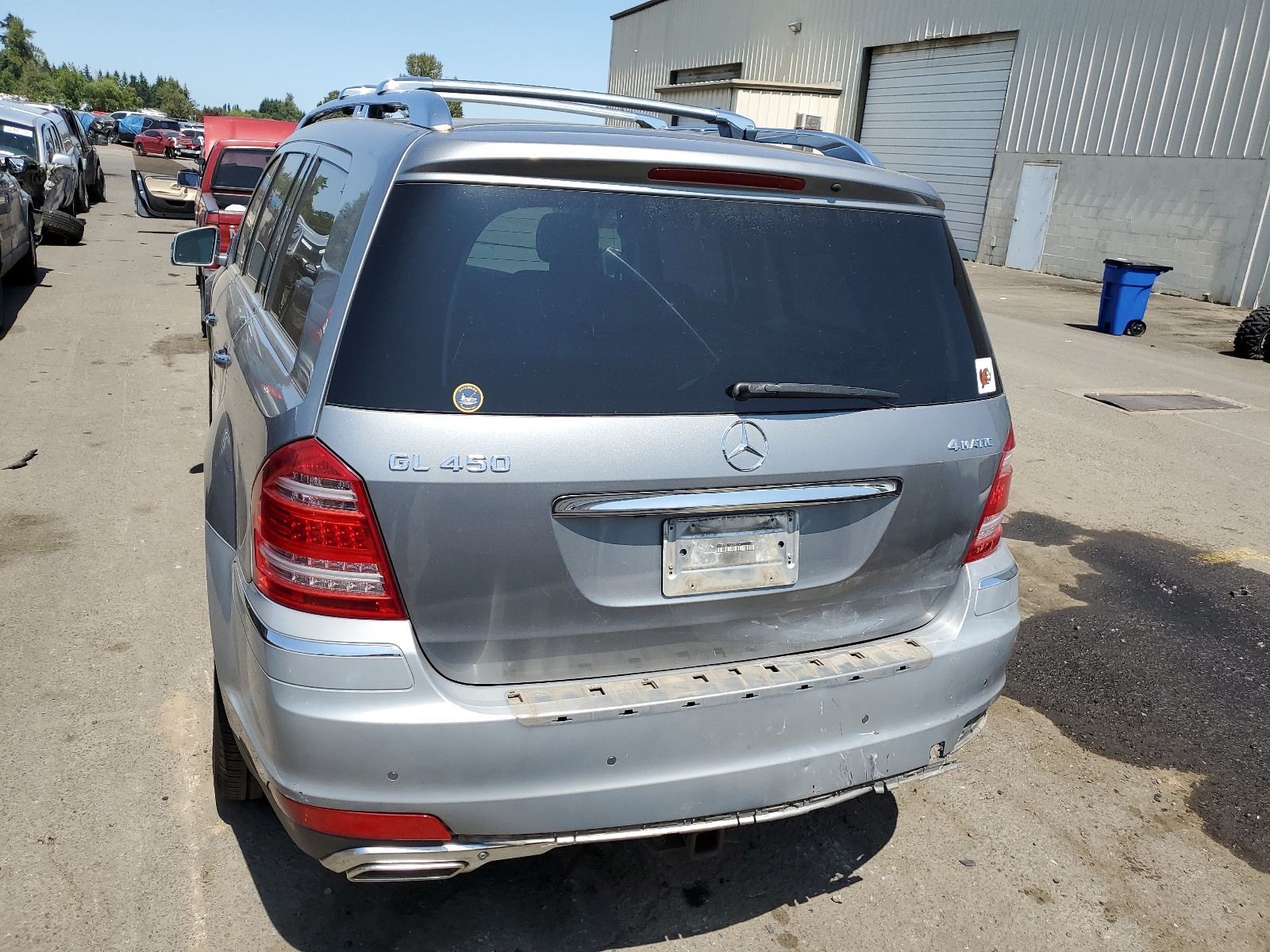 4JGBF7BE7BA699354 2011 Mercedes-Benz Gl 450 4Matic