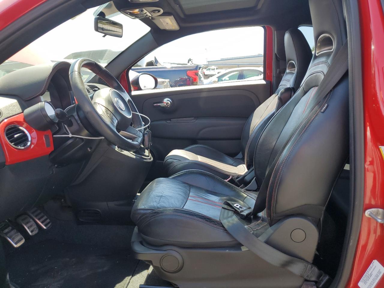 2012 Fiat 500 Abarth VIN: 3C3CFFFH7CT382700 Lot: 63697974