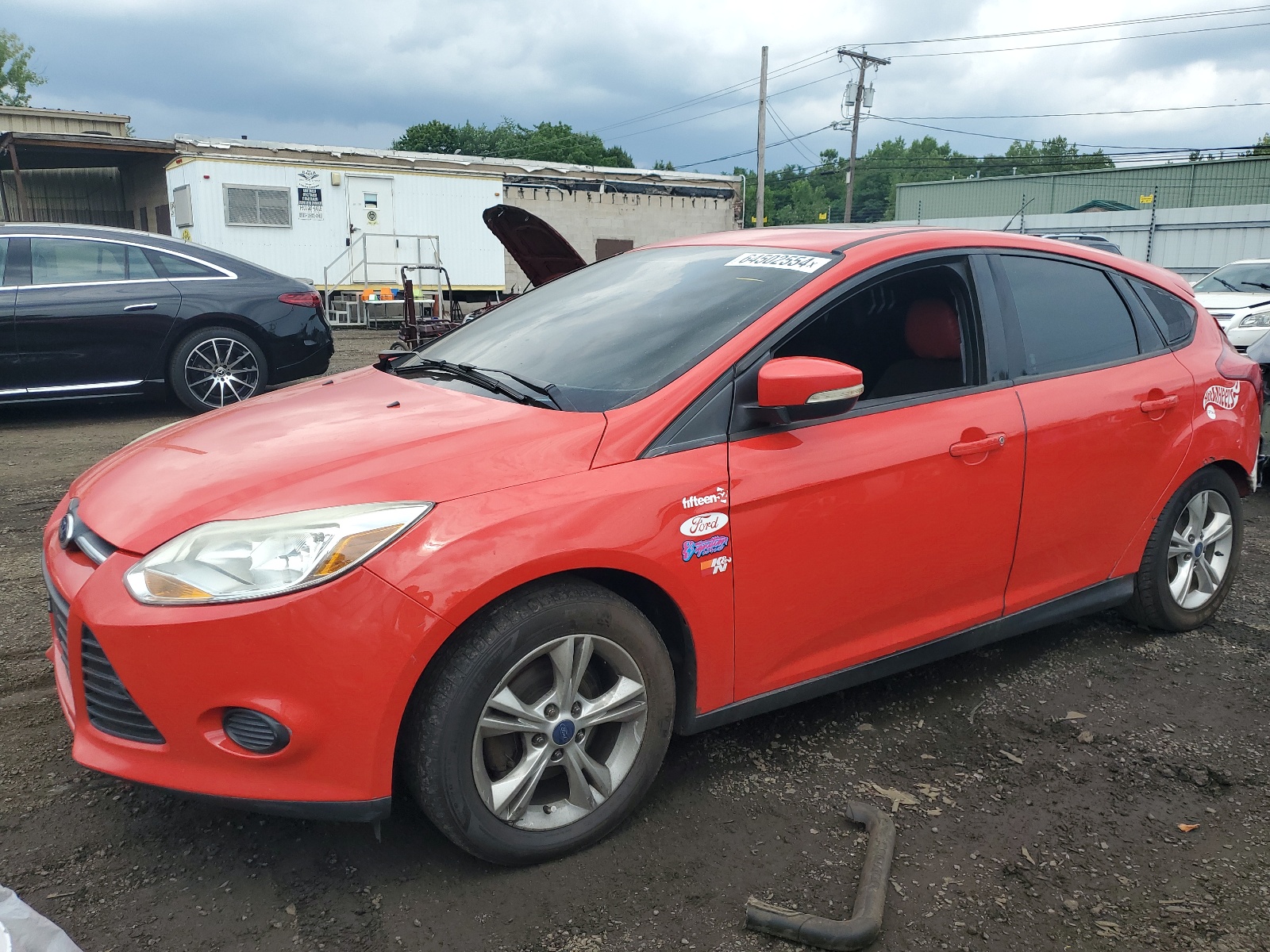 2014 Ford Focus Se vin: 1FADP3K24EL120909