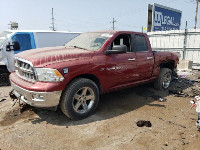 Pickups DODGE RAM 1500 2012 Czerwony