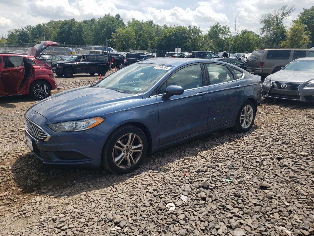 3FA6P0HD5JR222666 2018 FORD FUSION - Image 1