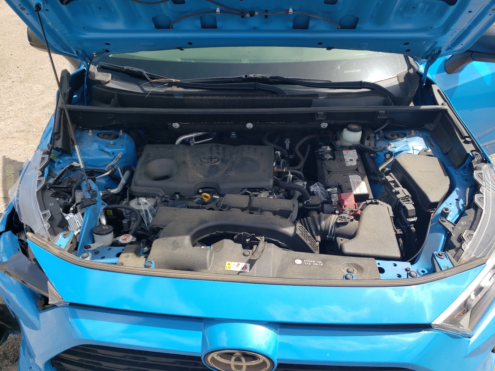 JTMF1RFV1KD044163 2019 Toyota Rav4 Le