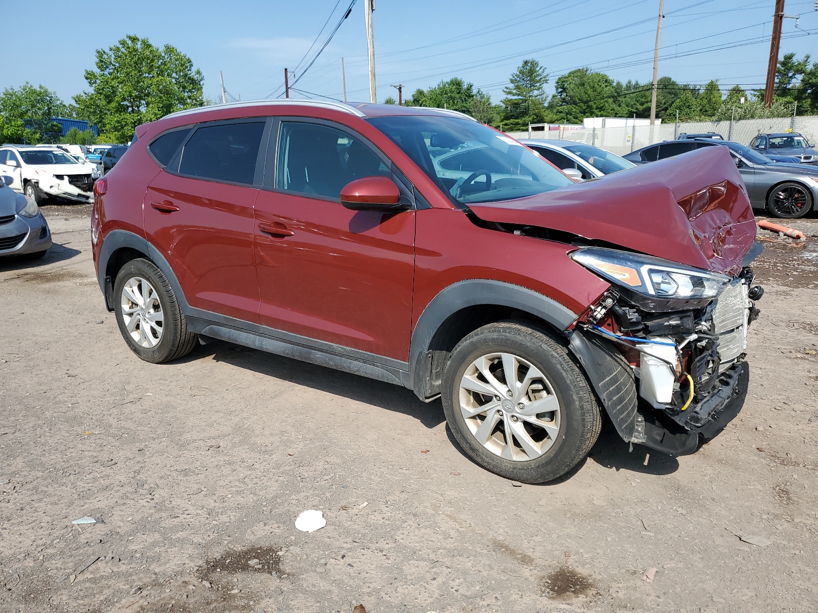 2020 Hyundai Tucson Limited vin: KM8J3CA41LU143014