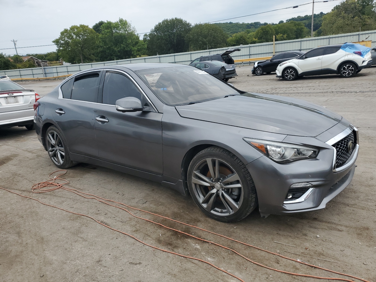 2019 Infiniti Q50 Luxe vin: JN1EV7AP9KM540988