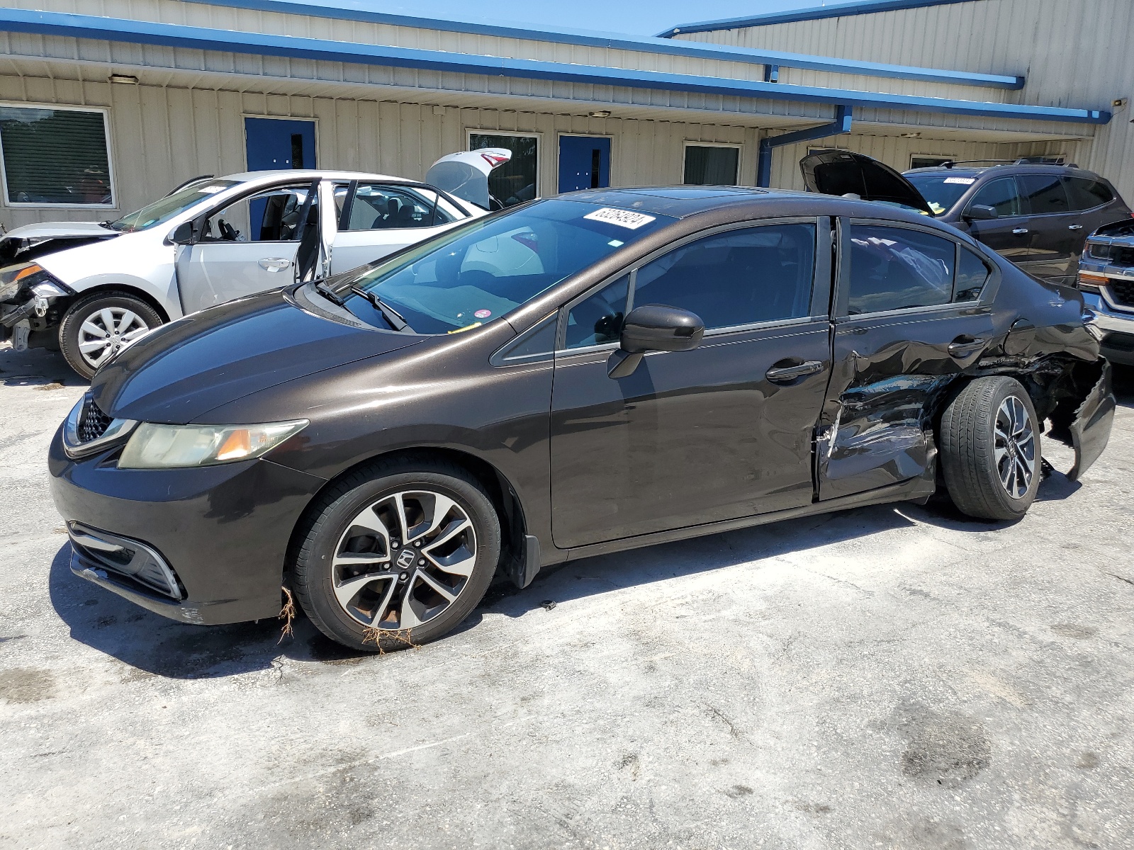 2014 Honda Civic Ex vin: 2HGFB2F87EH533187