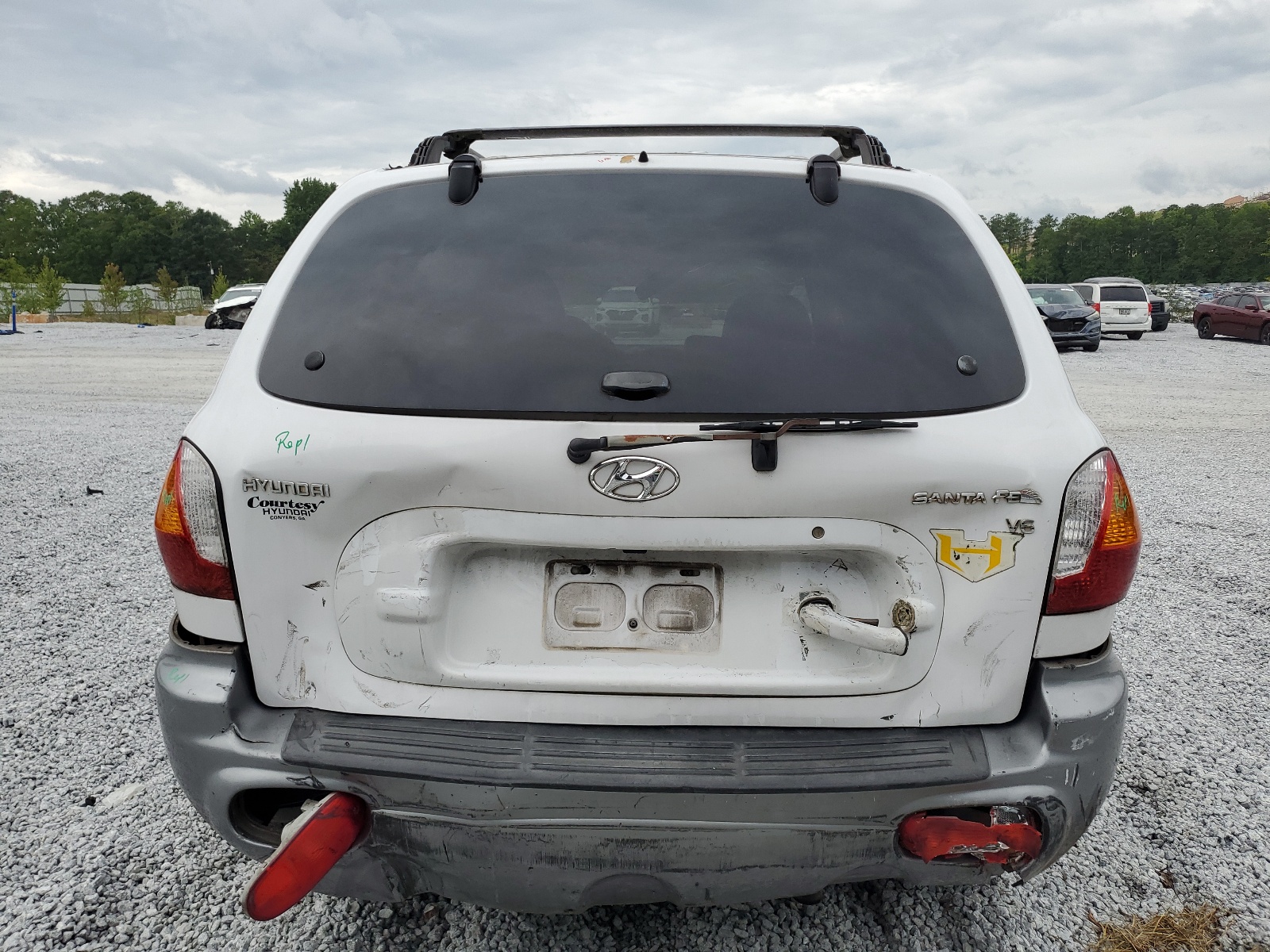 KM8SC13D23U438712 2003 Hyundai Santa Fe Gls