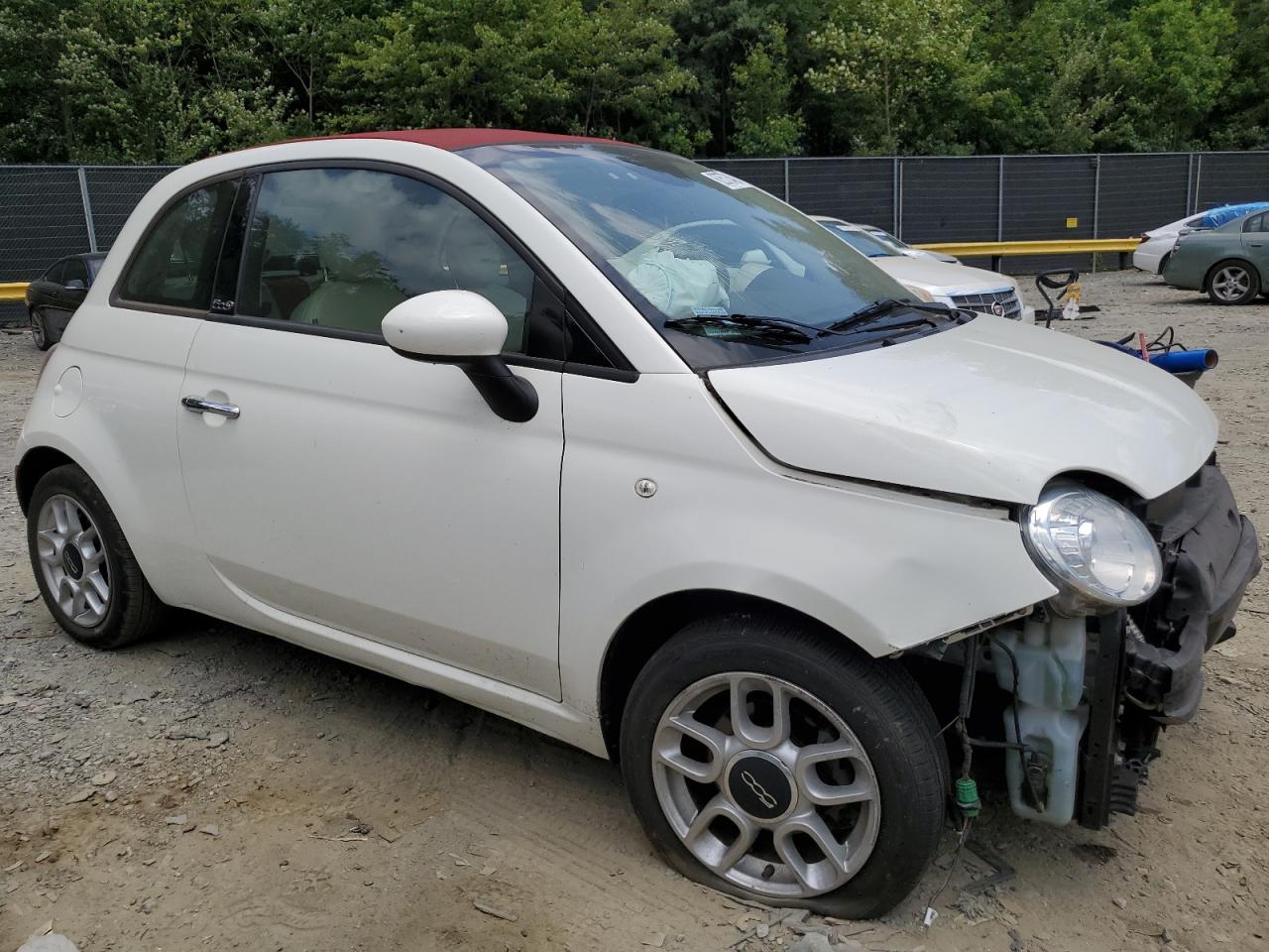 2013 Fiat 500 Pop VIN: 3C3CFFDR1DT615564 Lot: 62573424