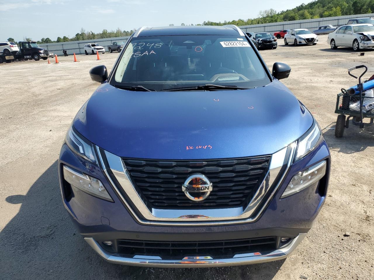 2021 Nissan Rogue Platinum VIN: JN8AT3DD5MW312185 Lot: 62822104