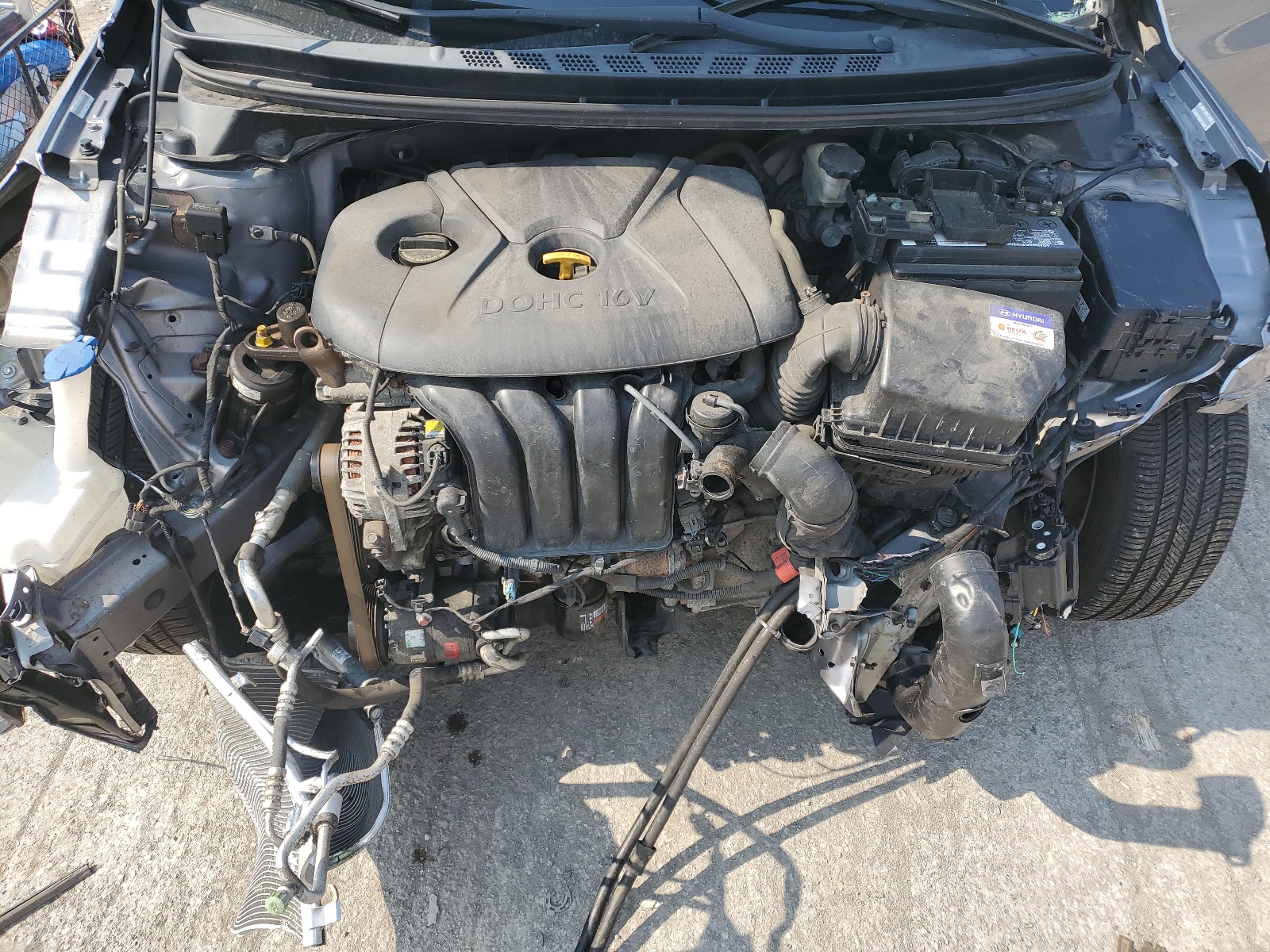 KMHDH4AE3DU500112 2013 Hyundai Elantra Gls