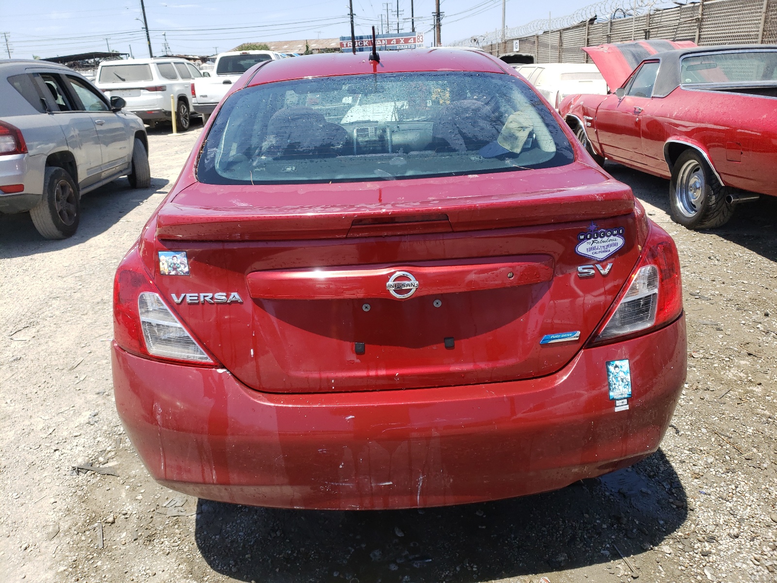 2014 Nissan Versa S vin: 3N1CN7AP3EK444625