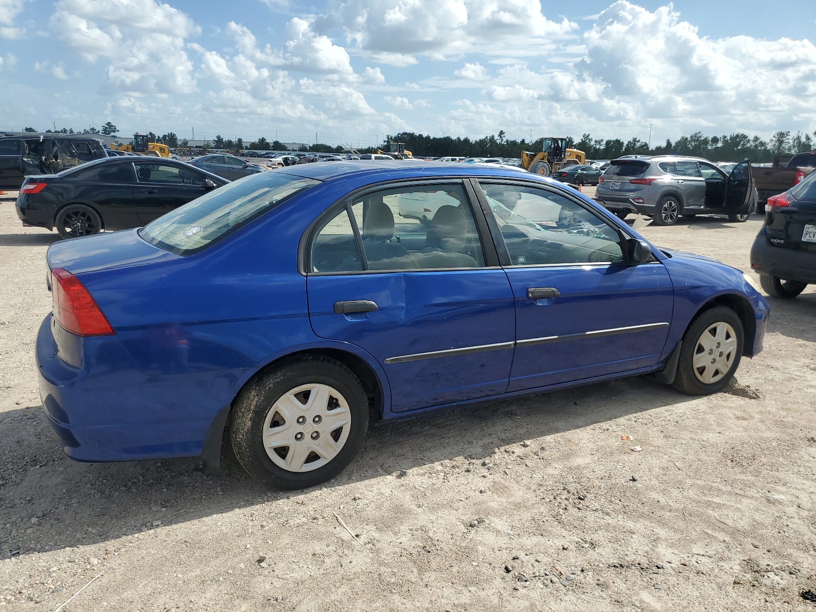 1HGES16474L005850 2004 Honda Civic Dx