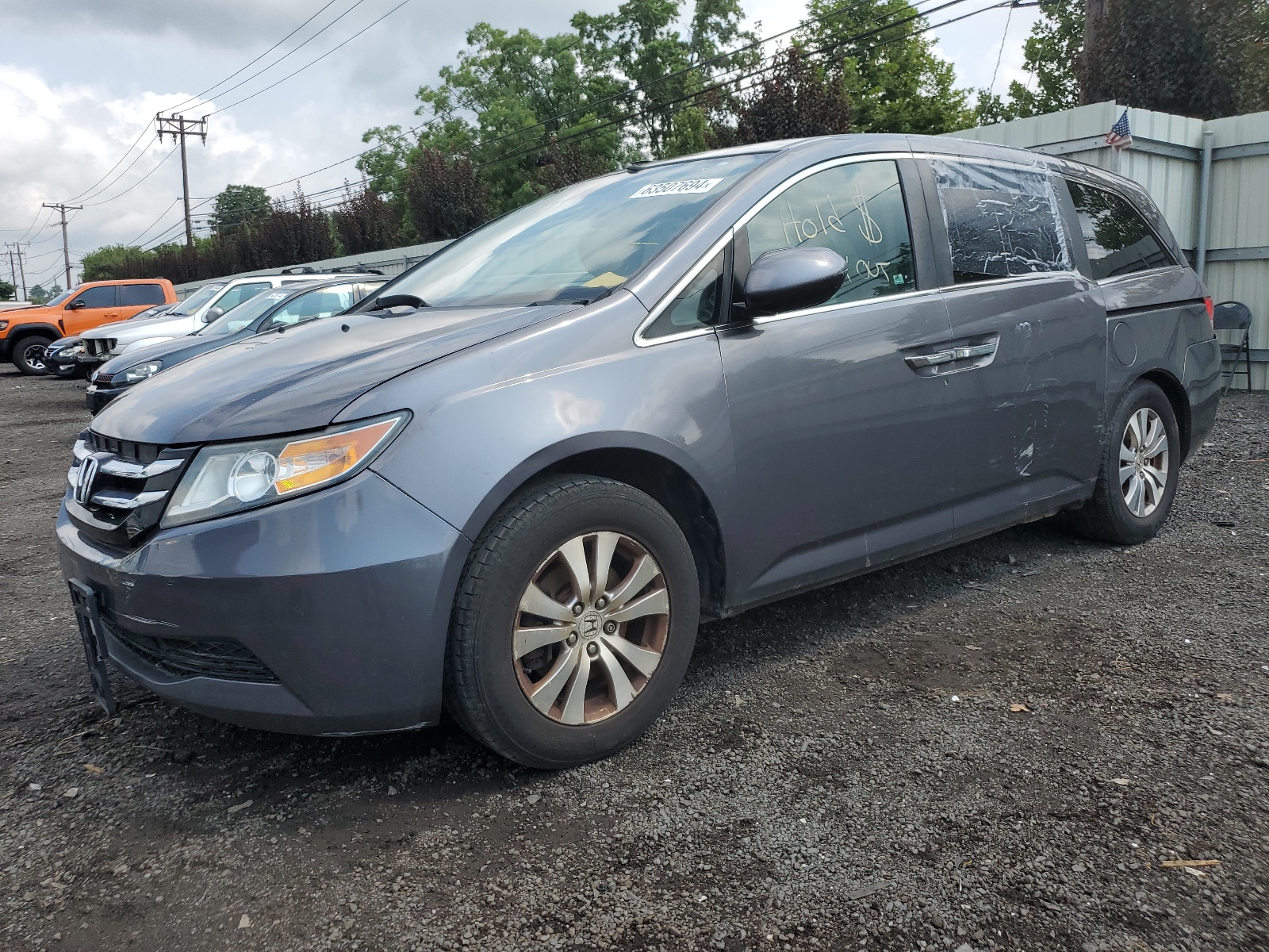 2015 Honda Odyssey Exl vin: 5FNRL5H61FB014813