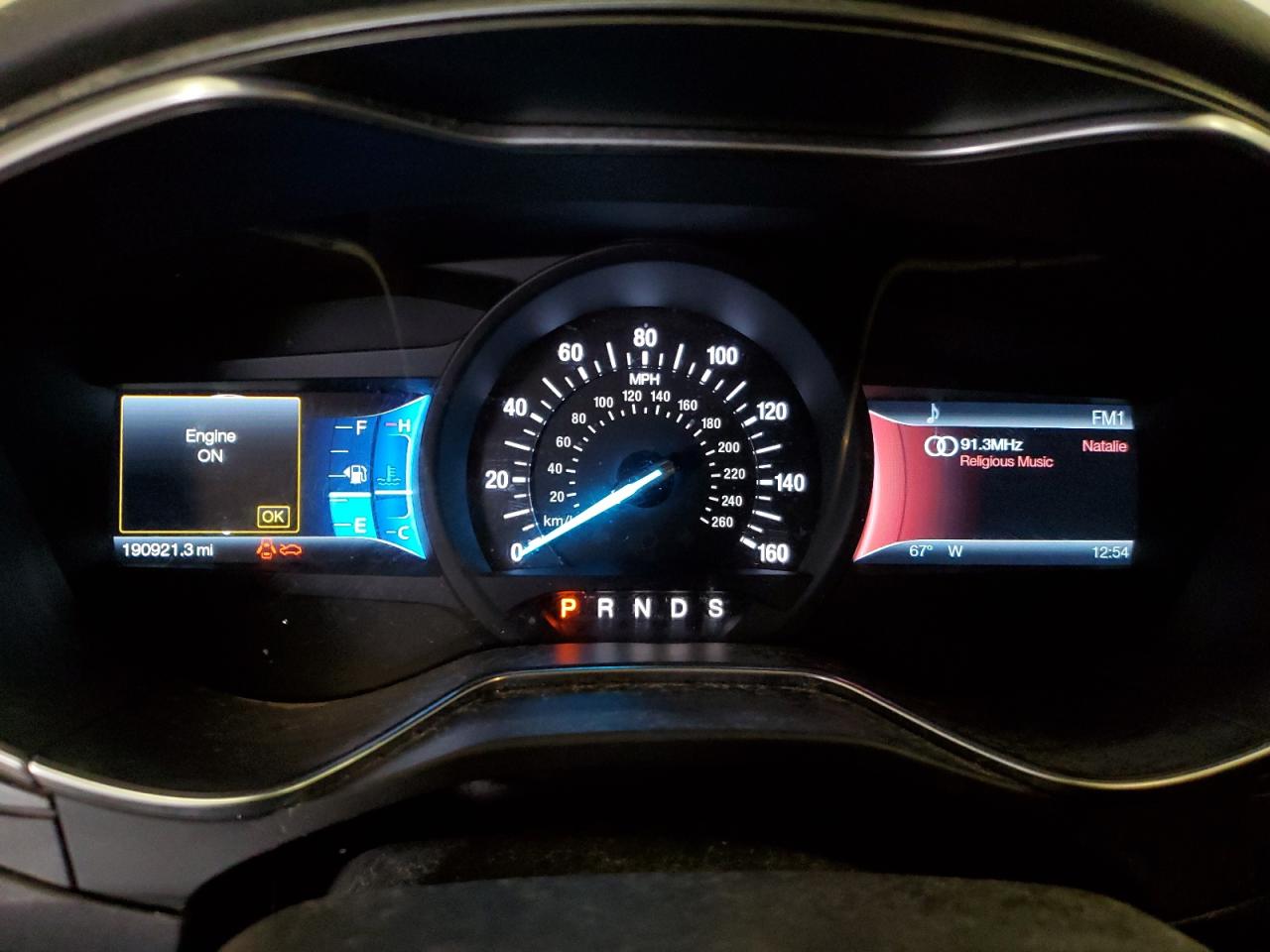 2014 Ford Fusion Titanium VIN: 3FA6P0K9XER264292 Lot: 61990334