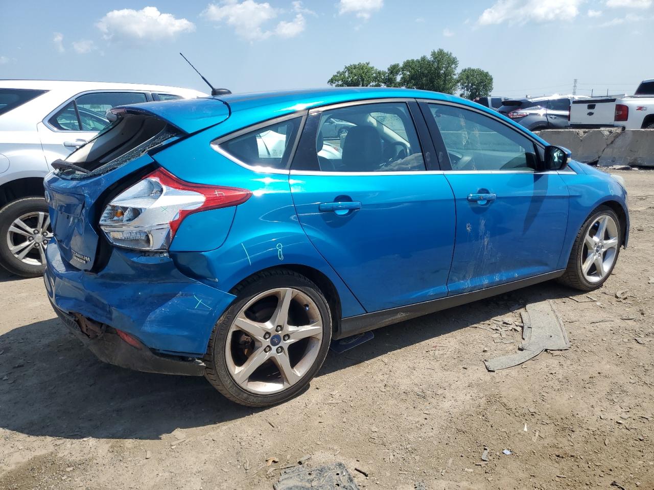 2013 Ford Focus Titanium VIN: 1FADP3N27DL276355 Lot: 62735784