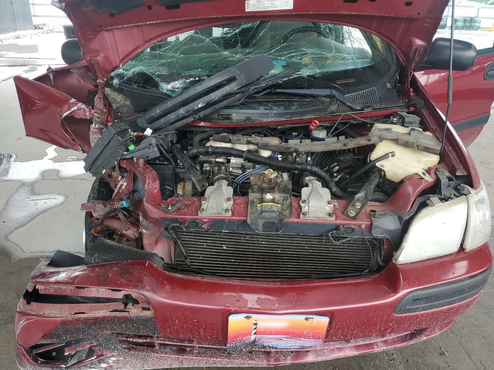 1GNDV23E45D110188 2005 Chevrolet Venture Ls