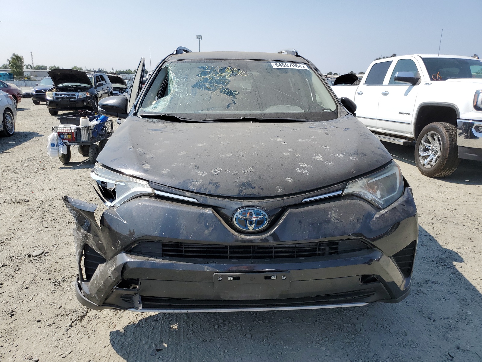 2018 Toyota Rav4 Hv Le vin: JTMRJREV5JD239616