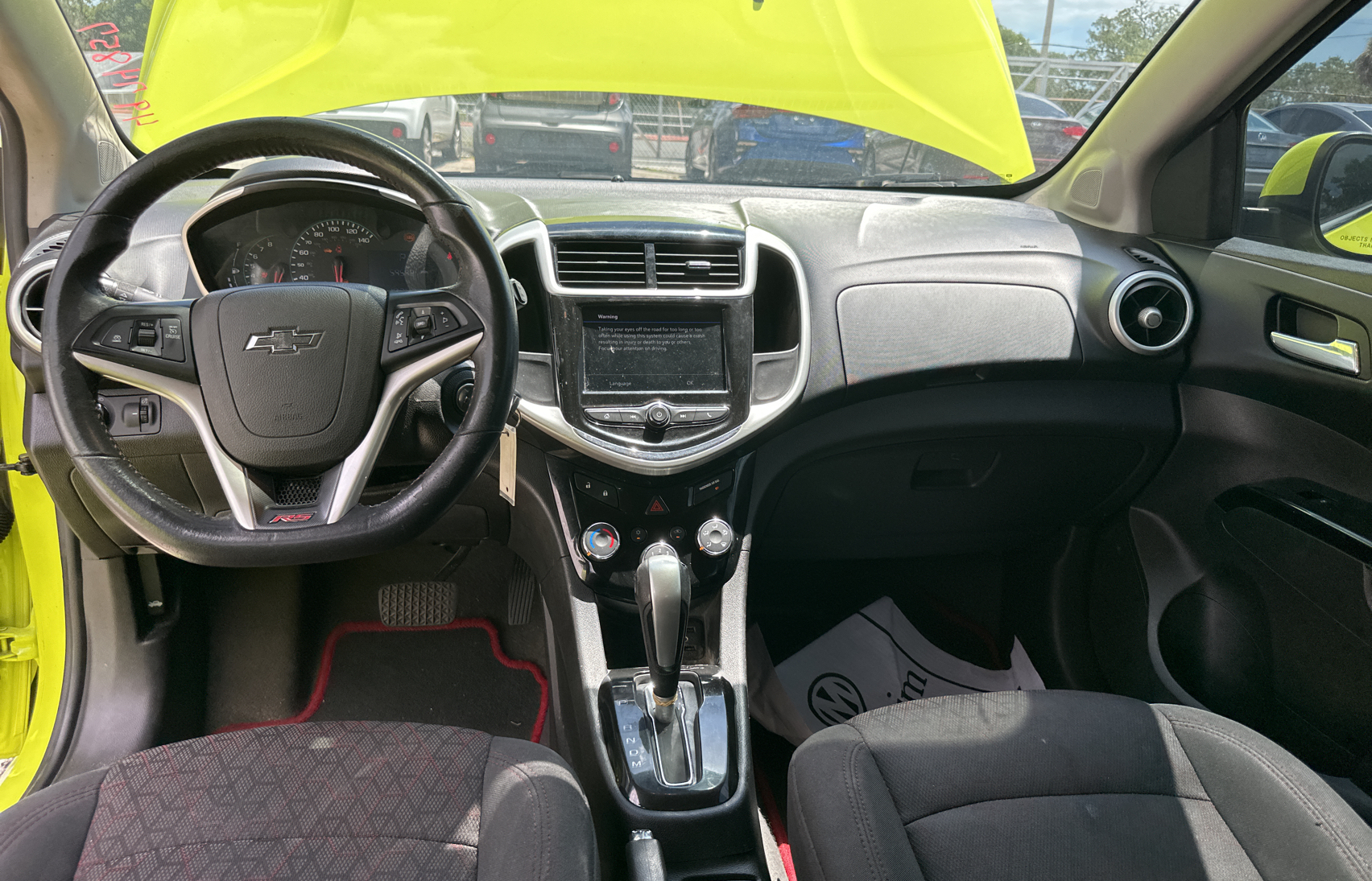 2019 Chevrolet Sonic Lt vin: 1G1JD6SB7K4127293