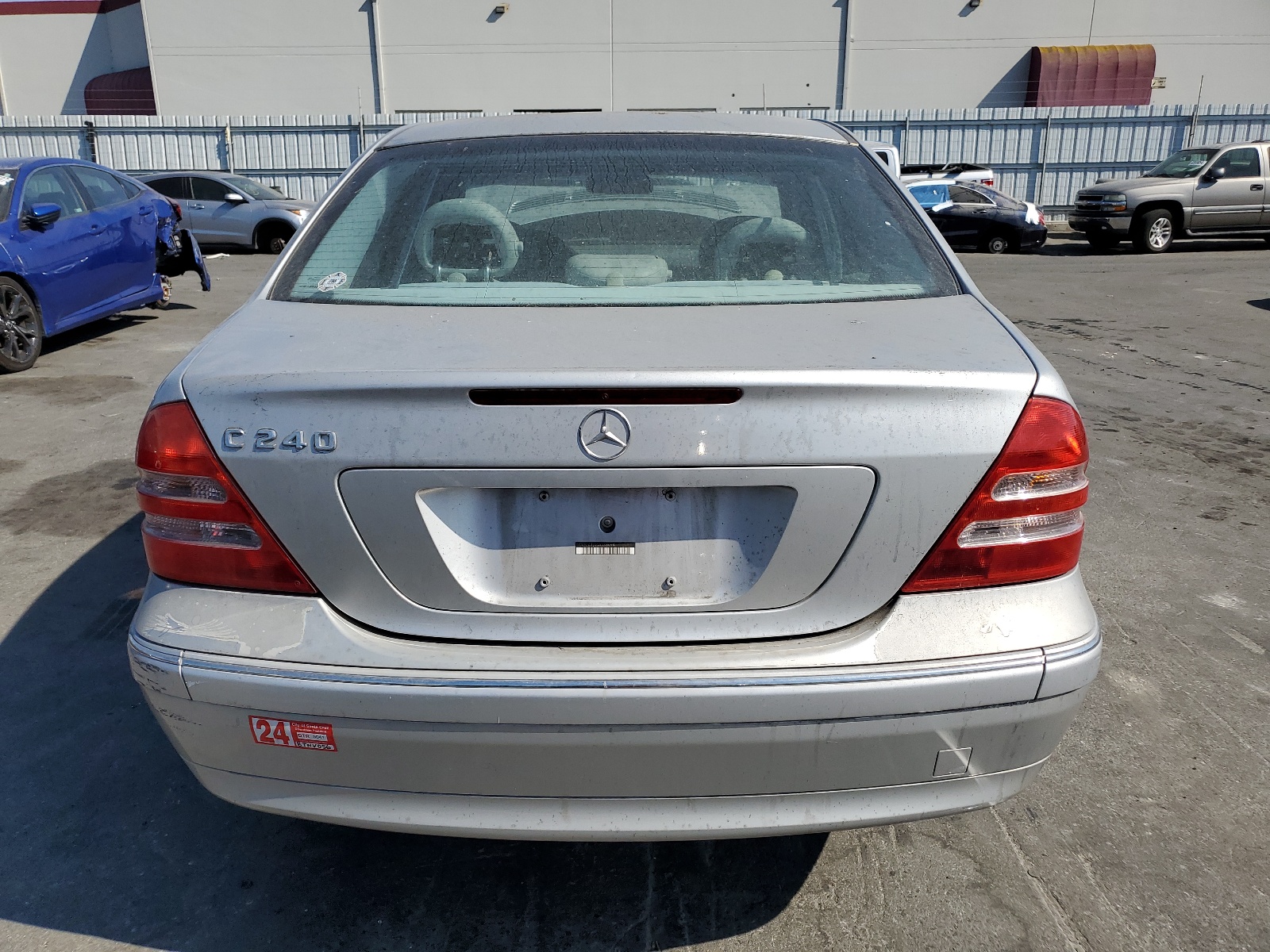 WDBRF61J04A578694 2004 Mercedes-Benz C 240