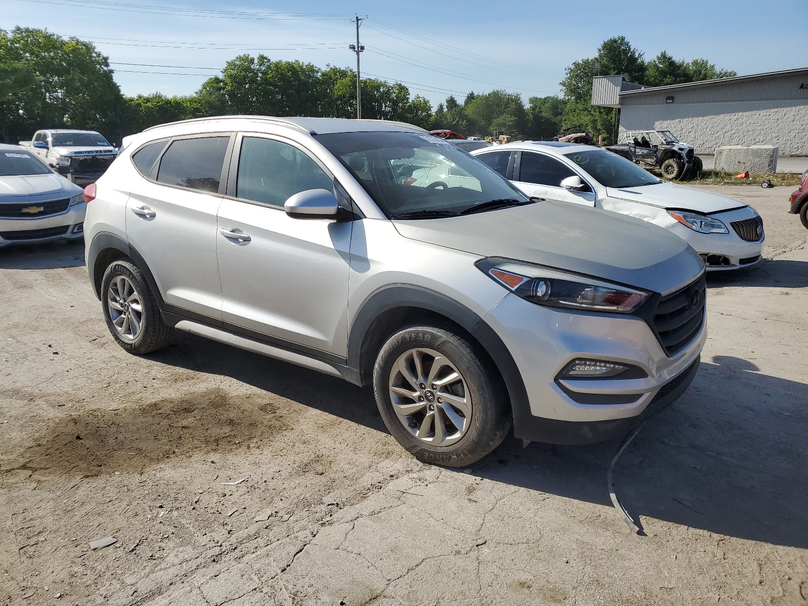 2018 Hyundai Tucson Sel vin: KM8J33A4XJU654573