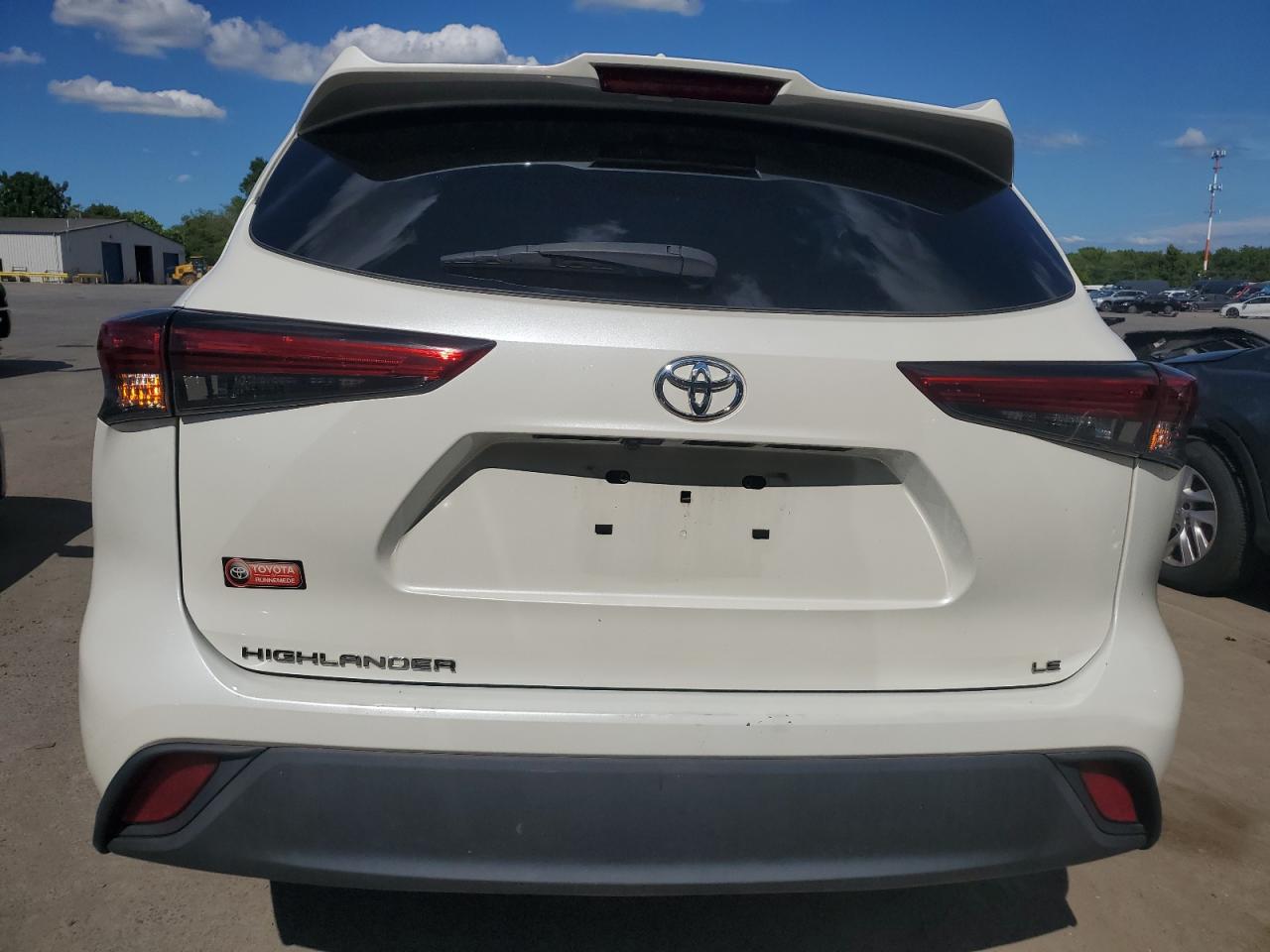 2021 Toyota Highlander L VIN: 5TDZZRAH3MS043840 Lot: 59212894