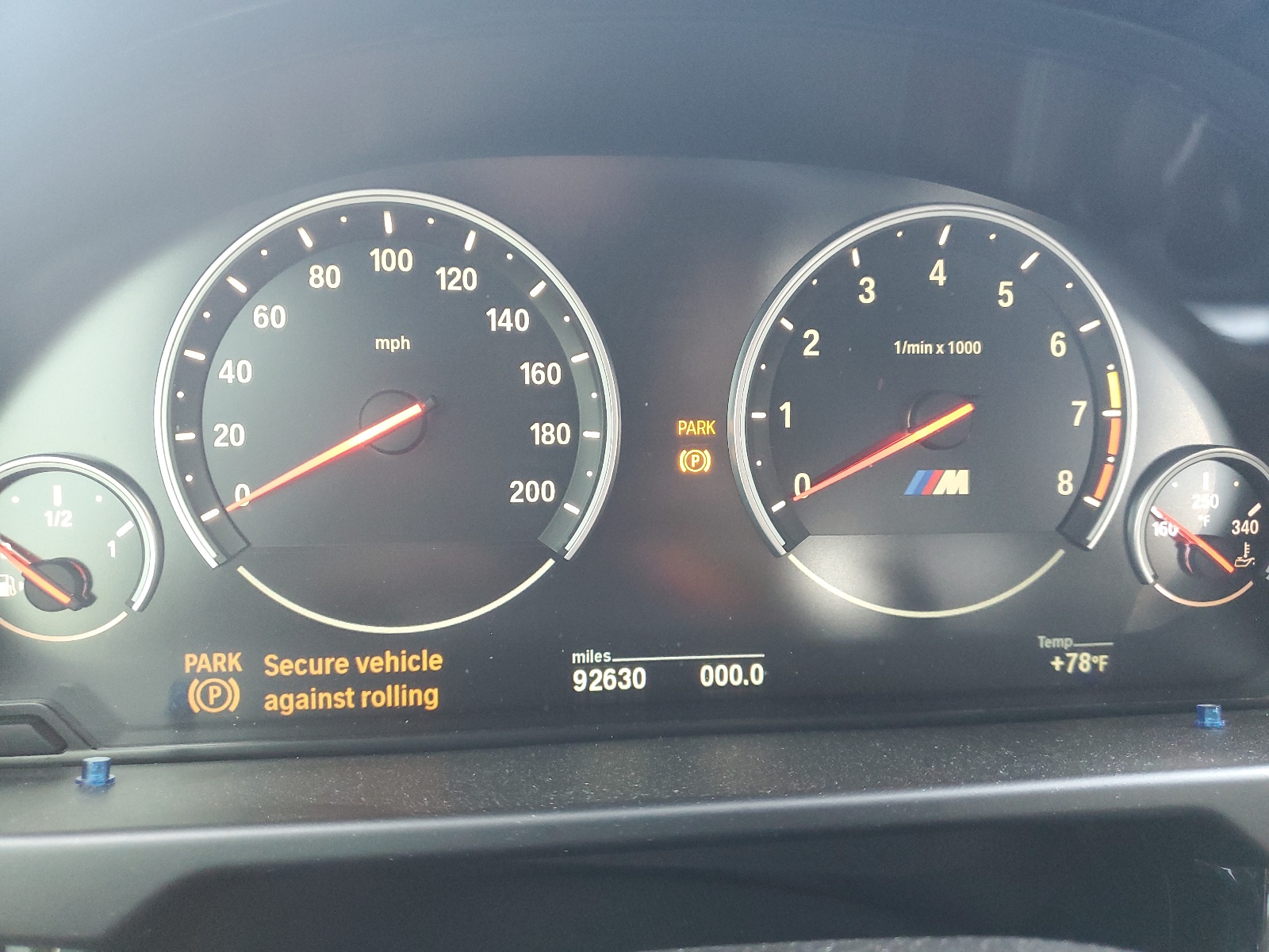 5YMKT6C5XG0R79389 2016 BMW X5 M