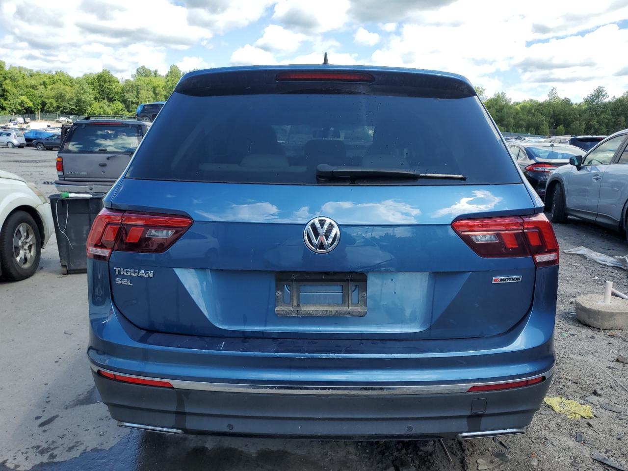 2019 Volkswagen Tiguan Se VIN: 3VV2B7AXXKM017249 Lot: 60692274