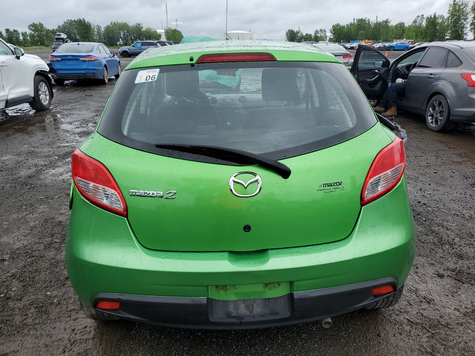 JM1DE1KY3C0142908 2012 Mazda Mazda2