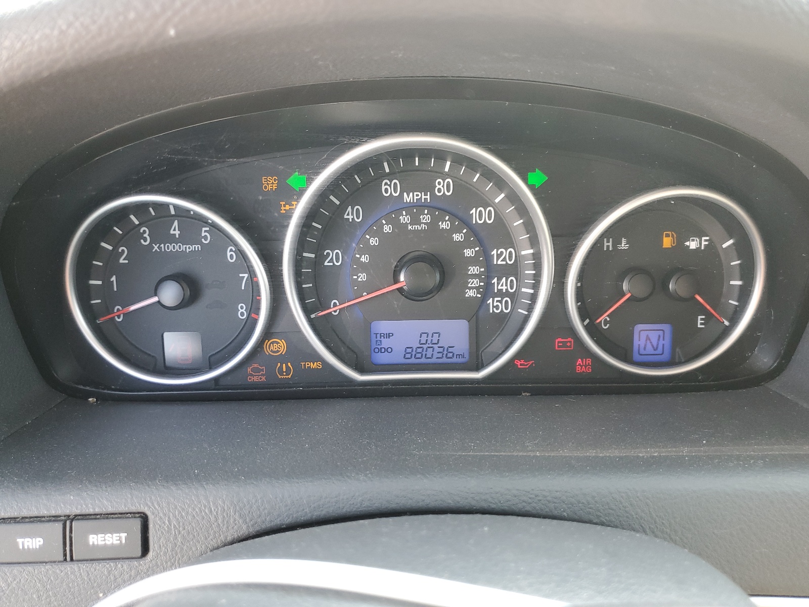 KM8NU73C79U079077 2009 Hyundai Veracruz Gls
