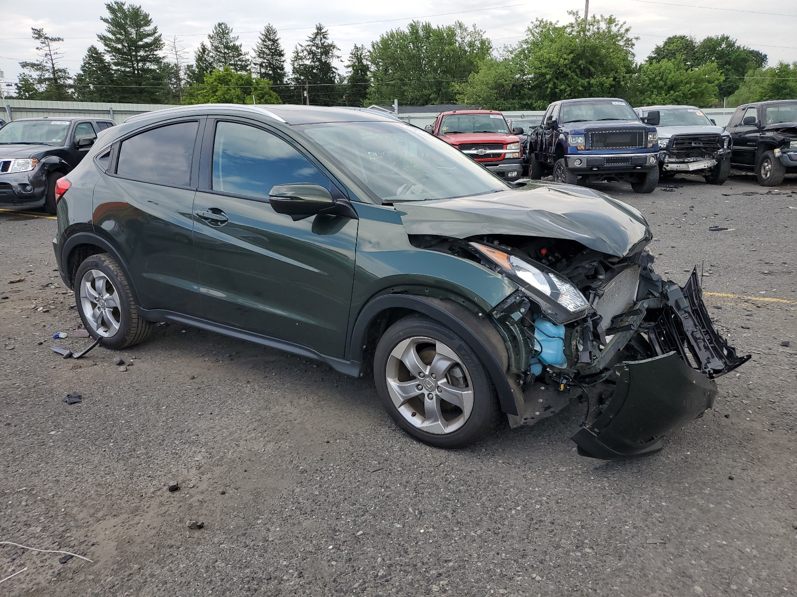 3CZRU6H78GM764180 2016 Honda Hr-V Exl