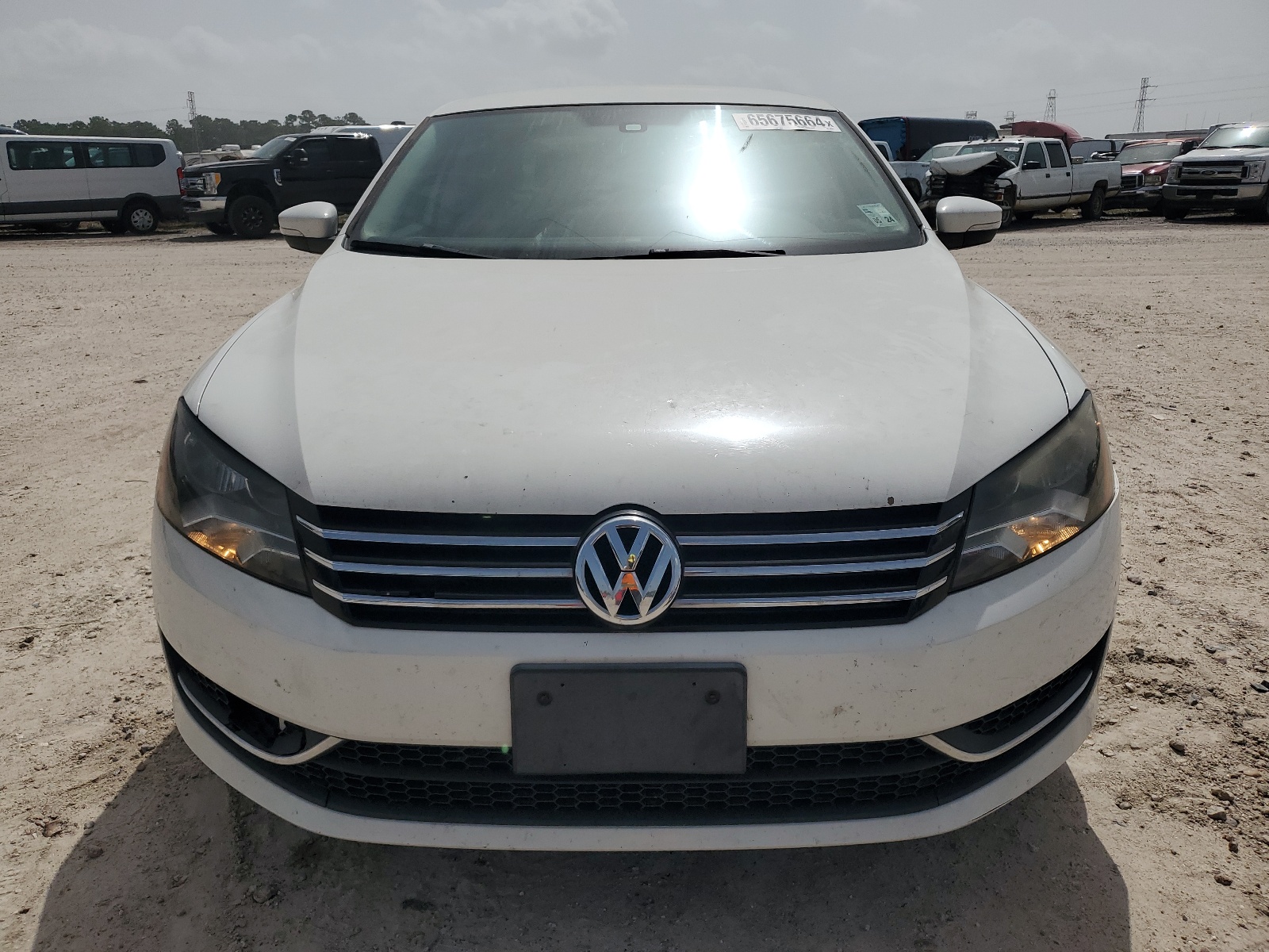 2014 Volkswagen Passat S vin: 1VWAT7A37EC074841