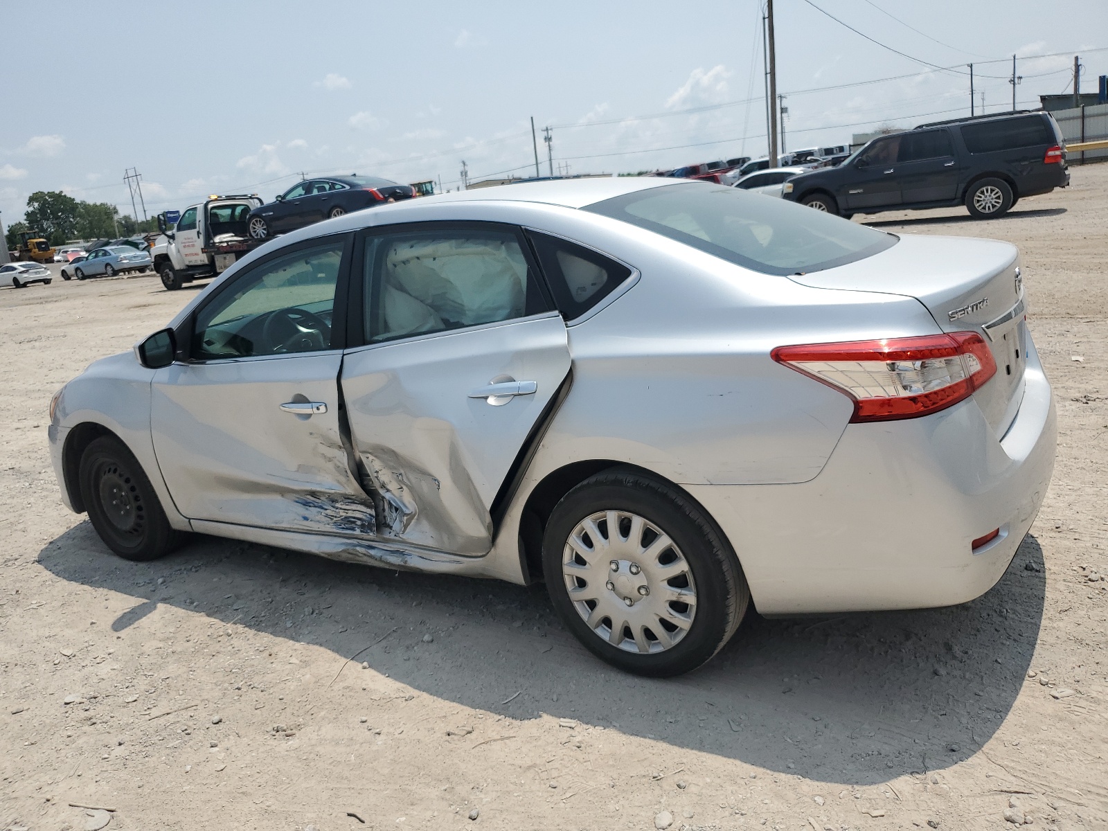 2014 Nissan Sentra S vin: 3N1AB7APXEY260540