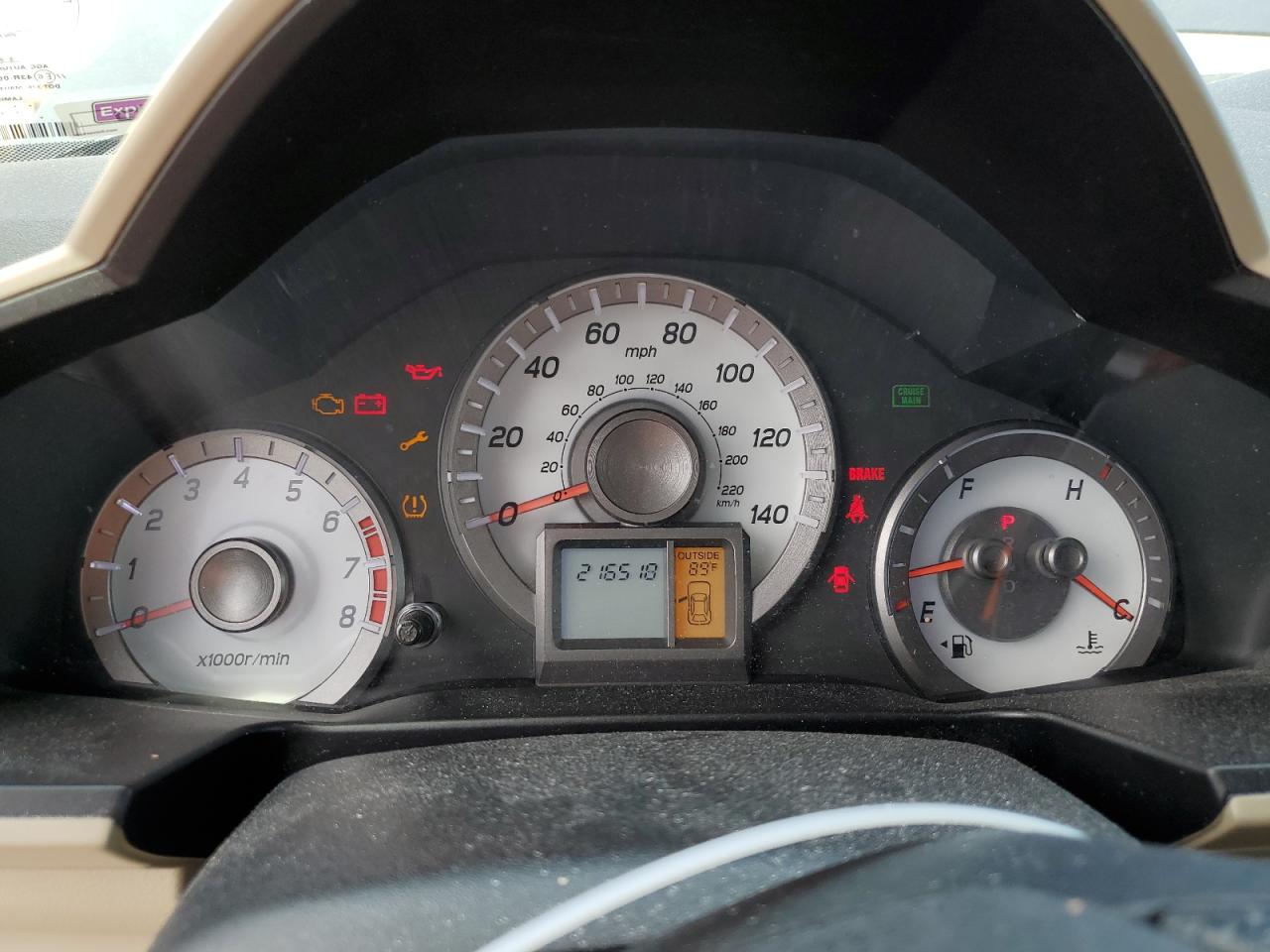 2013 Honda Pilot Ex VIN: 5FNYF4H45DB079107 Lot: 64025734