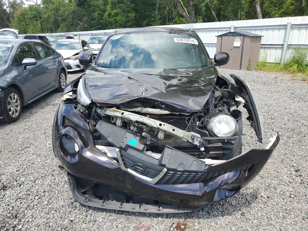 2014 Nissan Juke S VIN: JN8AF5MR4ET351447 Lot: 63014214