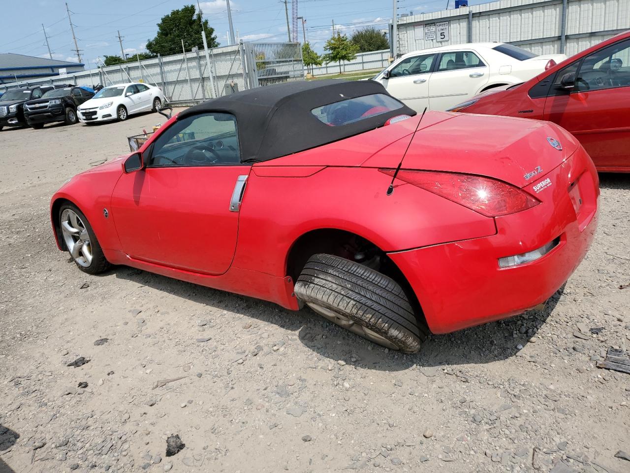 2008 Nissan 350Z Roadster VIN: JN1BZ36A18M851053 Lot: 64468164