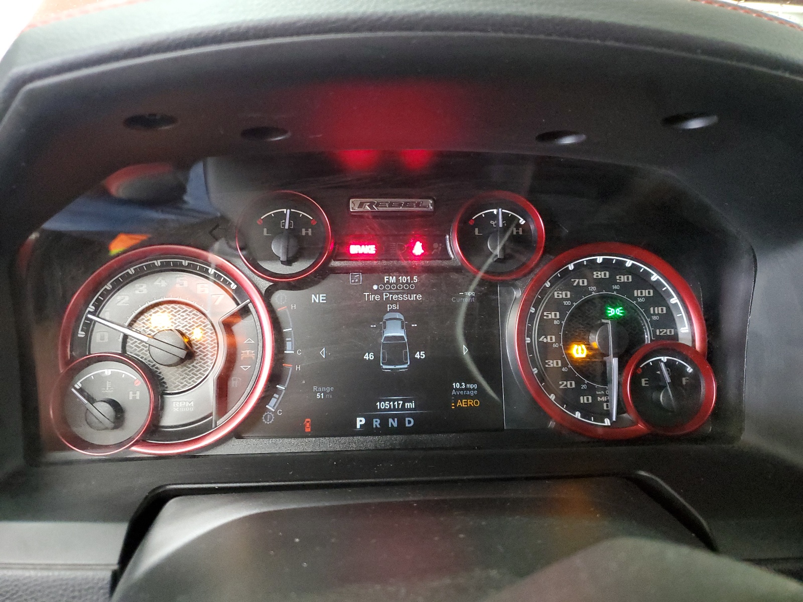 1C6RR7YT7HS728653 2017 Ram 1500 Rebel